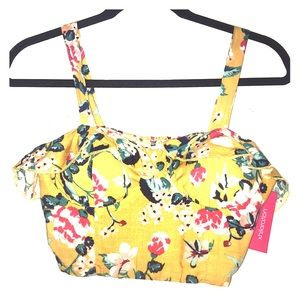 Floral Crop top